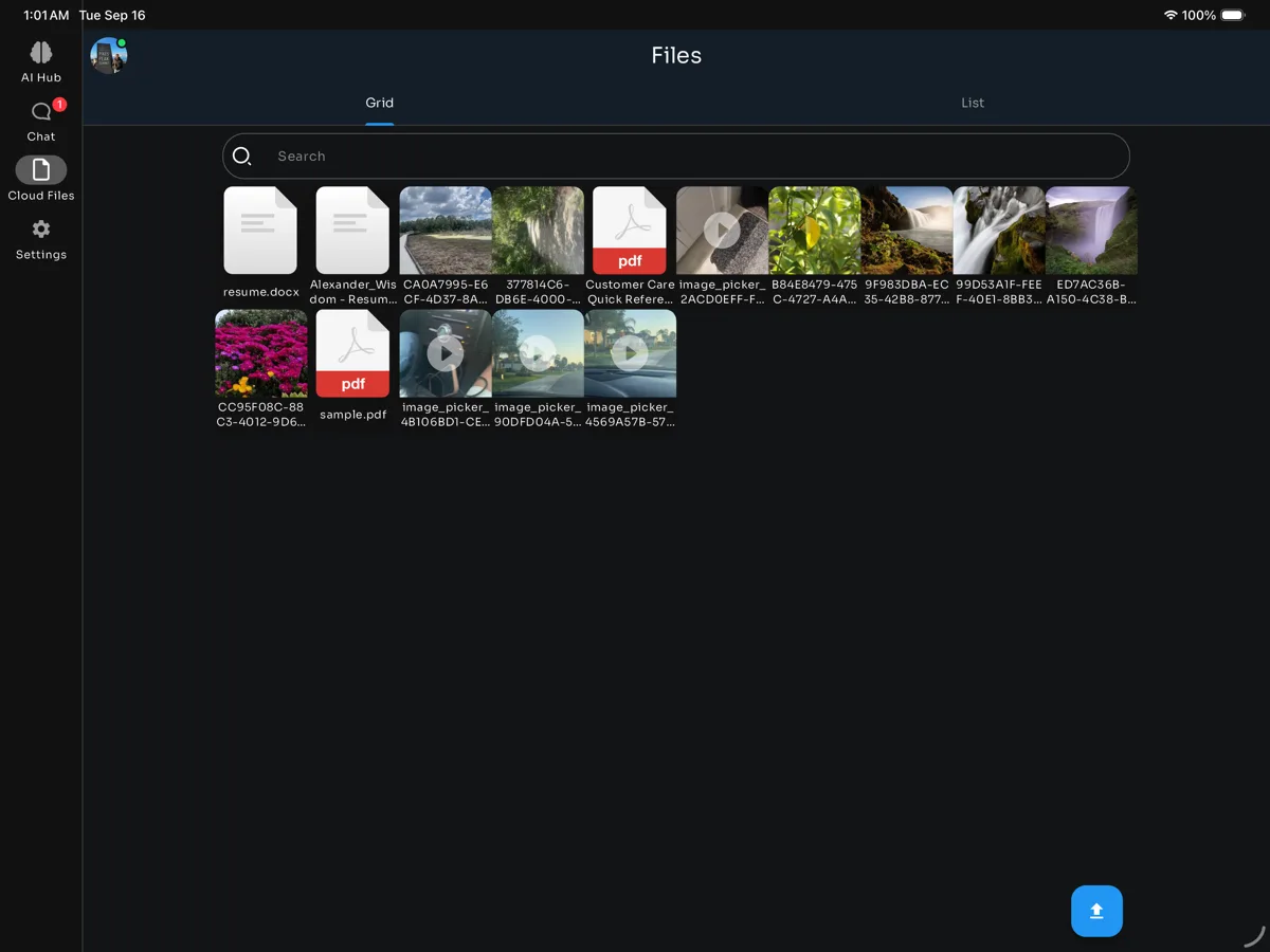 Turn your messages, links, files, and more into searchable context.
