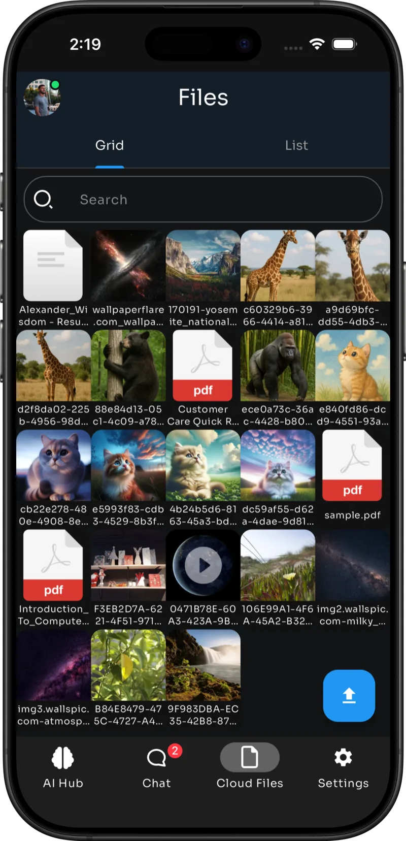 Cloud Files & Storage