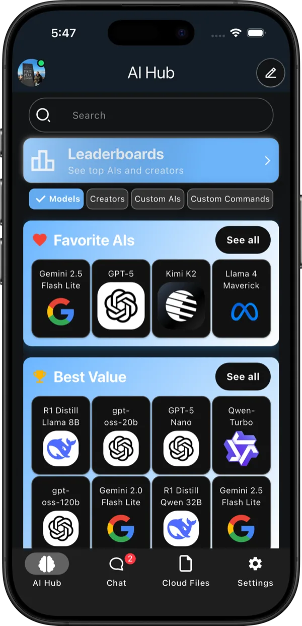 Custom AIs & Commands