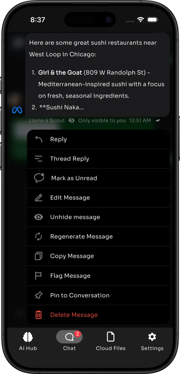 Real Messaging Core